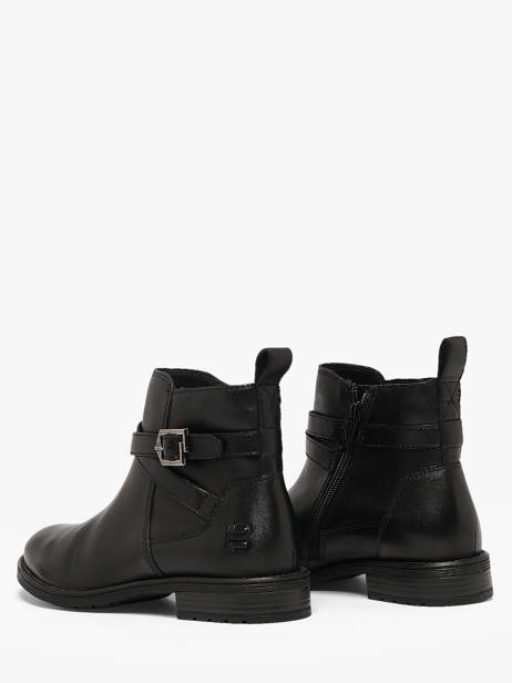 Chelsea Boots Uit Leder Tt. bagatt Zwart women XS394000 ander zicht 2