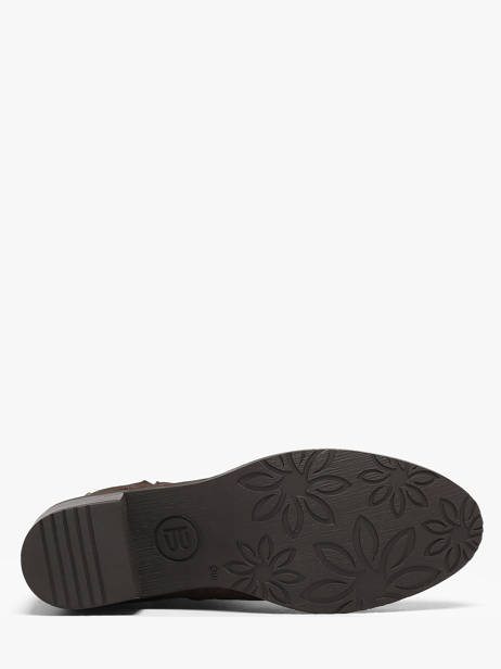 Enkellaarsjes Met Hak Uit Leder Tt. bagatt Bruin women 683E1400 ander zicht 4