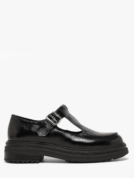 Derby Veterschoenen Uit Leder We do Zwart women CO11411