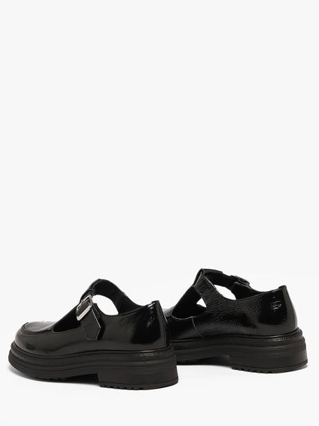 Derby Veterschoenen Uit Leder We do Zwart women CO11411 ander zicht 2