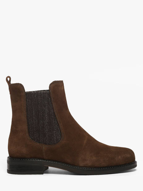 Chelsea Boots Uit Leder We do Bruin women CO90087