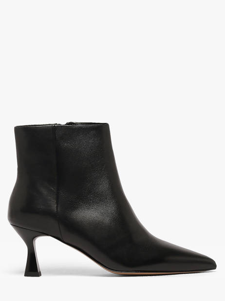 Enkellaarzen Met Naaldhak Uit Leder We do Zwart women CO90048C