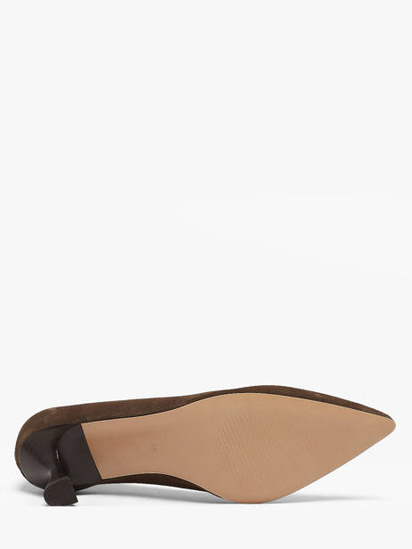 Pumps Met Naaldhak Uit Leder We do Bruin women CO55406B ander zicht 4