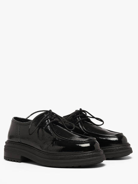 Derby Veterschoenen Uit Leder We do Zwart women CO22346 ander zicht 1