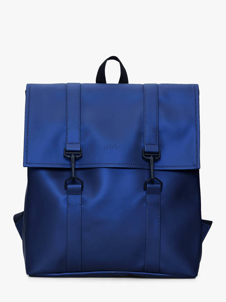 Msn Bag Mini - Rugzak 1 Compartiment Rains Blauw city 13310