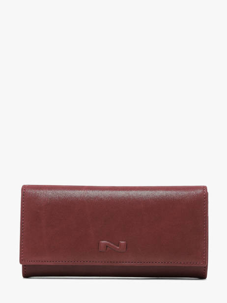 Portefeuille Leder Nathan baume Rood dynasty NG