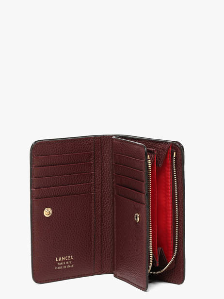 Portefeuille Met Rits Ninon Leder Lancel Violet ninon A11123 ander zicht 1