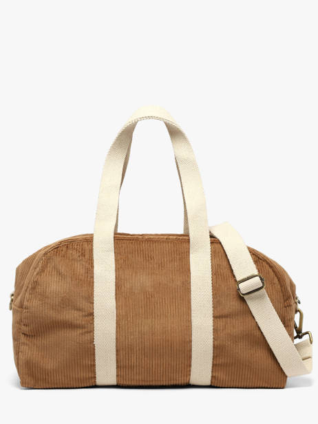 Schoudertas Charlie Ribfluweel Hindbag Bruin velours V ander zicht 3