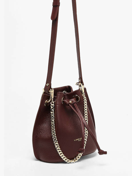 Bucket Bag Alba Double Leder Lancaster Bruin alba double 80 ander zicht 1