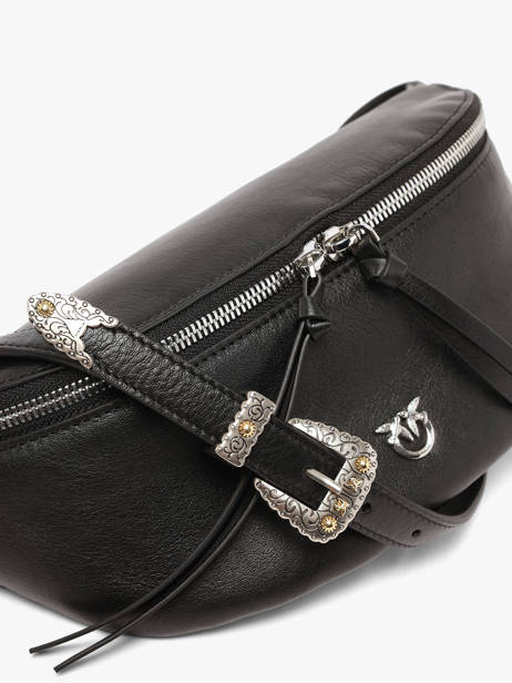 Belt Bag Love Bag Icon Leder Pinko Zwart love bag icon 6724A2JG ander zicht 2