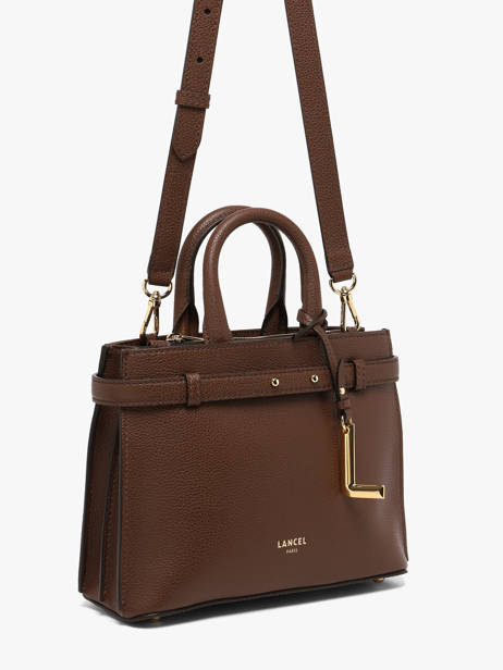 Cross Body Tas Faubourg Leder Lancel Bruin faubourg A13527 ander zicht 2