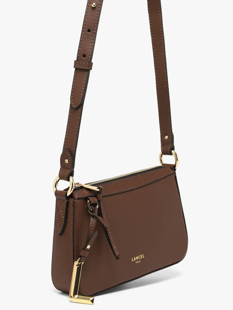 Cross Body Tas Faubourg Leder Lancel Bruin faubourg A13524 ander zicht 2