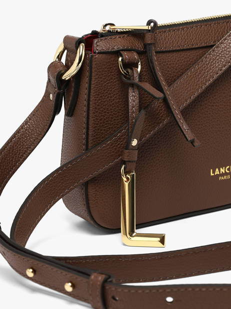 Cross Body Tas Faubourg Leder Lancel Bruin faubourg A13524 ander zicht 3