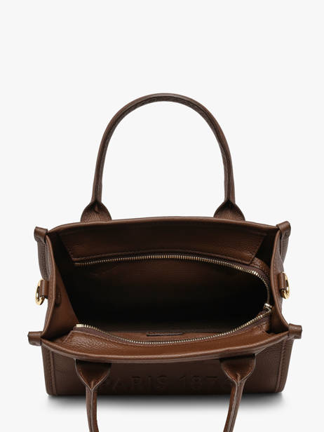 Cross Body Tas S Jour Leder Lancel Bruin jour A12995 ander zicht 3