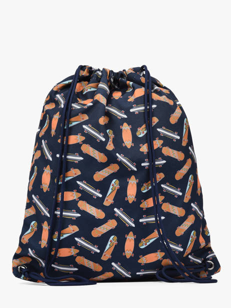 Sporttas Cameleon Blauw vintage urban PBVBSP39 ander zicht 4