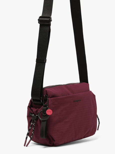 Cross Body Tas Kosho Recycled Polyester Hedgren Violet string HSTG01 ander zicht 1