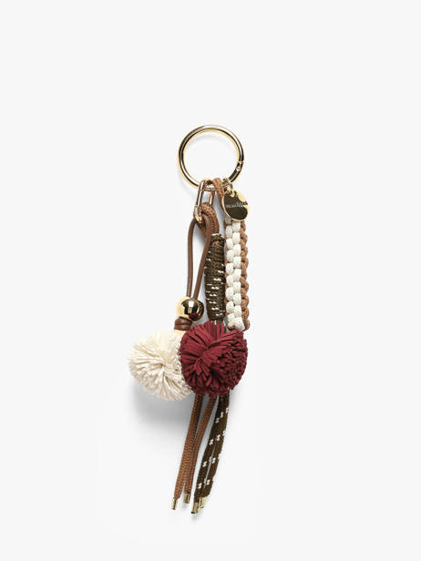 Tashengsel Viamailbag Veelkleurig short charm POMPOM