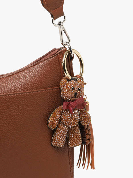 Tashengsel Viamailbag Bruin short charm S ander zicht 1