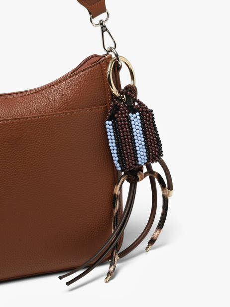 Tashengsel Viamailbag Blauw short charm BAG ander zicht 1