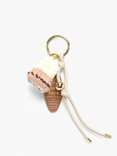 Tashengsel Viamailbag Beige short charm S