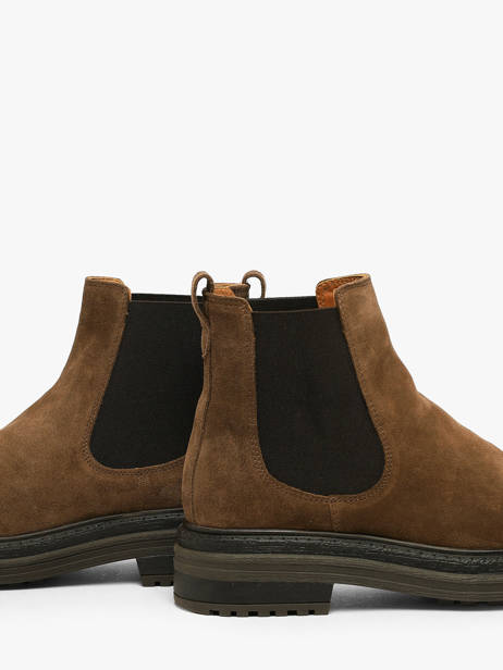 Chelsea Boots Uit Leder Aliwell Bruin women A225153 ander zicht 2