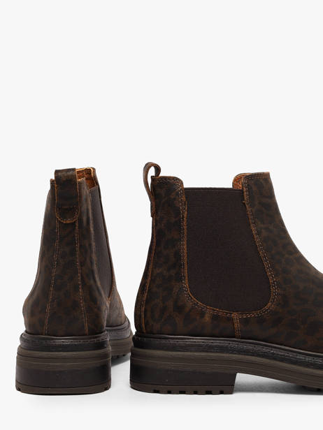 Chelsea Boots Uit Leder Aliwell Bruin women A226164 ander zicht 2