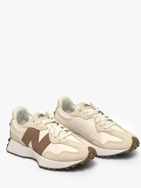 Sneakers Uit Leder New balance Beige women W327SUC ander zicht 1