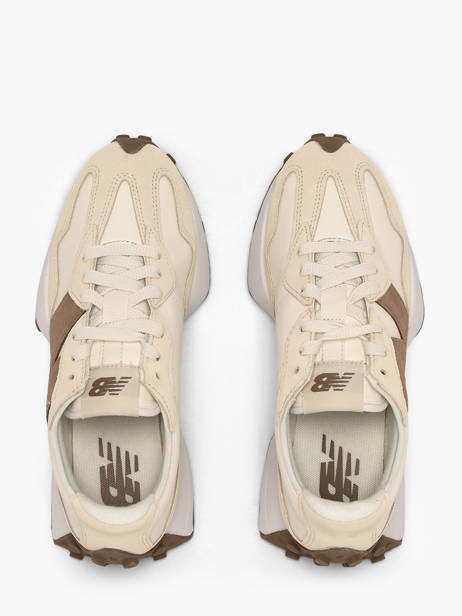Sneakers Uit Leder New balance Beige women W327SUC ander zicht 3