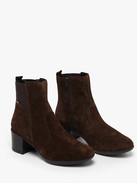Enkellaarsjes Uit Leder Uit Leder Uit Leder Uit Leder Mephisto Bruin women P5150089 ander zicht 1