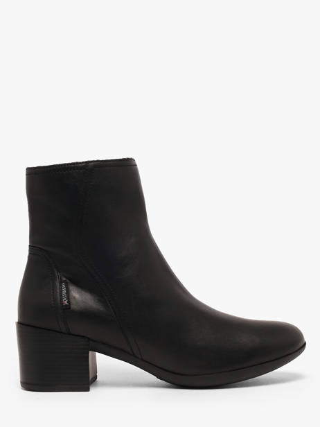 Enkellaarsjes Uit Leder Mephisto Zwart women P5150345