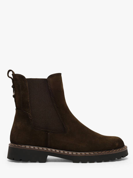Enkellaarsjes Uit Leder Tamaris Bruin women 47