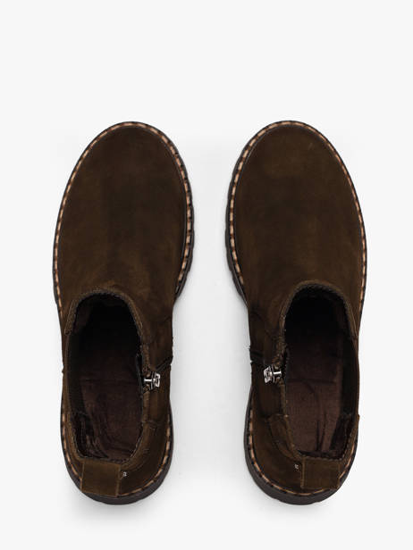 Enkellaarsjes Uit Leder Tamaris Bruin women 47 ander zicht 3