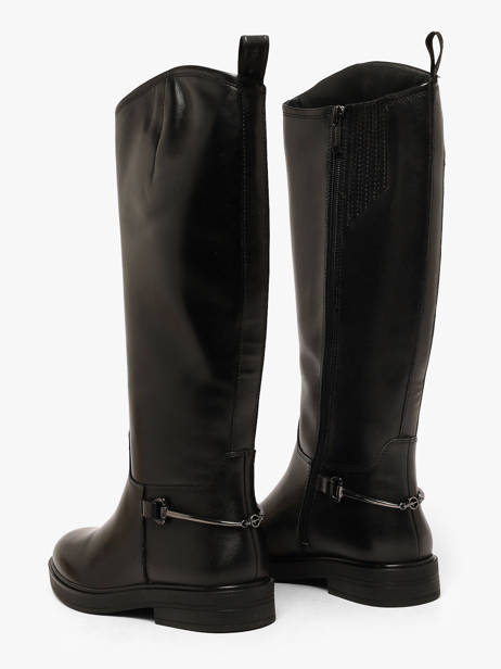 Laarzen Uit Leder Tamaris Zwart women 47 ander zicht 2