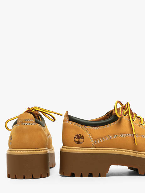 Bootschoenen Met Platformzool Uit Leder Timberland Oranje women 5UF97541 ander zicht 2