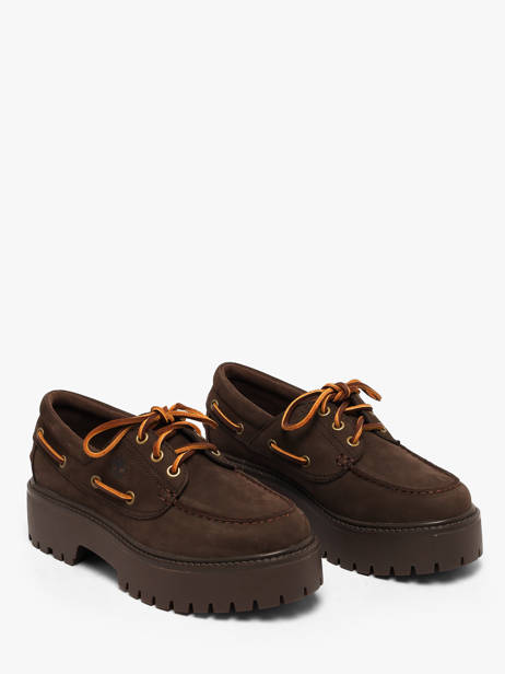 Bootschoenen Met Platformzool Uit Leder Timberland Bruin women 2GVFW071 ander zicht 1