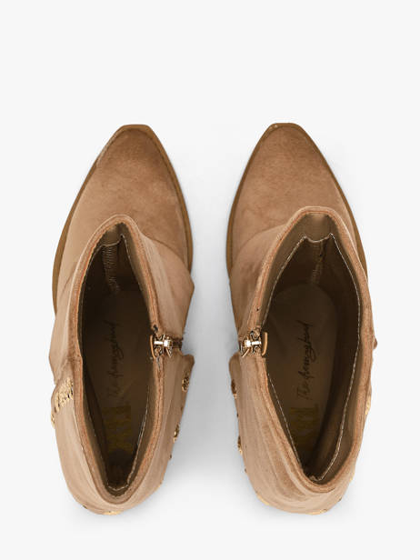 Santiago Laarzen Xti Beige women 146094 ander zicht 3