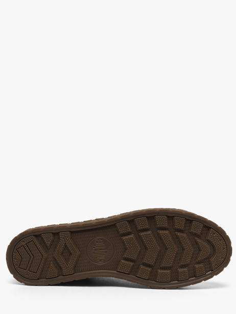 Enkelhoge Sneakers Uit Leder Palladium Zwart men 74996008 ander zicht 4