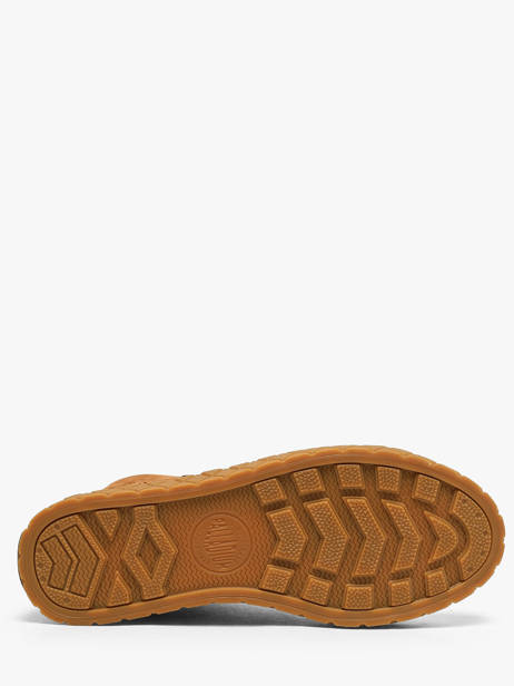 Enkelhoge Sneakers Uit Leder Palladium Bruin women 94951291 ander zicht 4