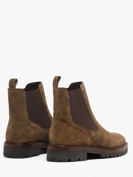 Chelsea Boots Uit Leder Another trend Groen women 57001111 ander zicht 2