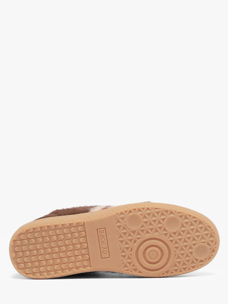 Sneakers Uit Leder Back 70 Bruin women 7 ander zicht 4