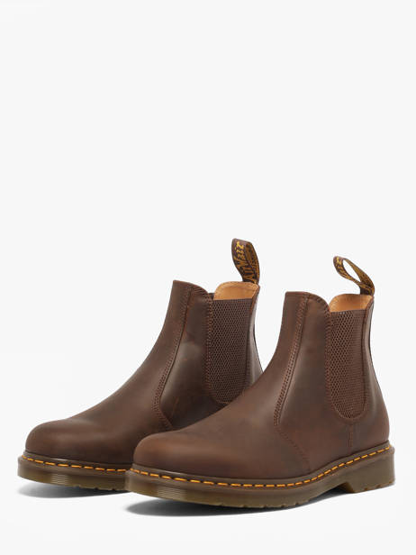 Chelsea Boots Uit Leder Dr martens Bruin men 27486201 ander zicht 1