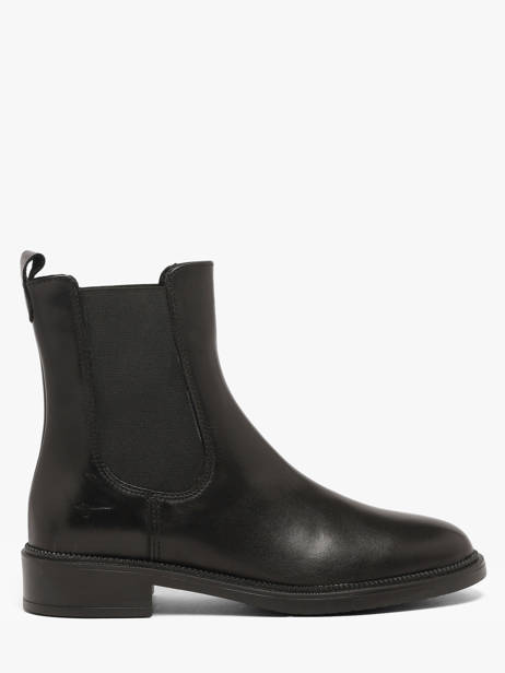 Chelsea Boots Uit Leder Tamaris Zwart women 45