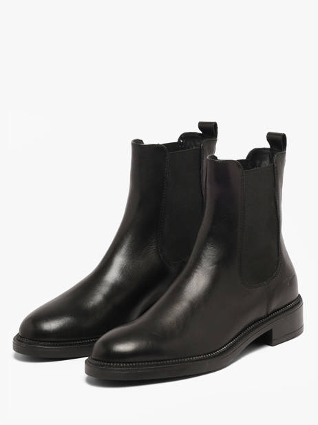 Chelsea Boots Uit Leder Tamaris Zwart women 45 ander zicht 1