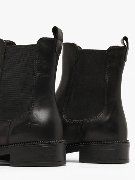 Chelsea Boots Uit Leder Tamaris Zwart women 45 ander zicht 2