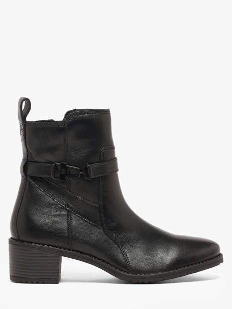 Enkellaarsjes Met Hak Uit Leder Tt. bagatt Zwart women 683F4000