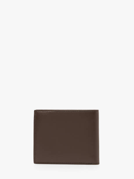 Portefeuille Fg Leder Lacoste Bruin fg NH1112FG ander zicht 2