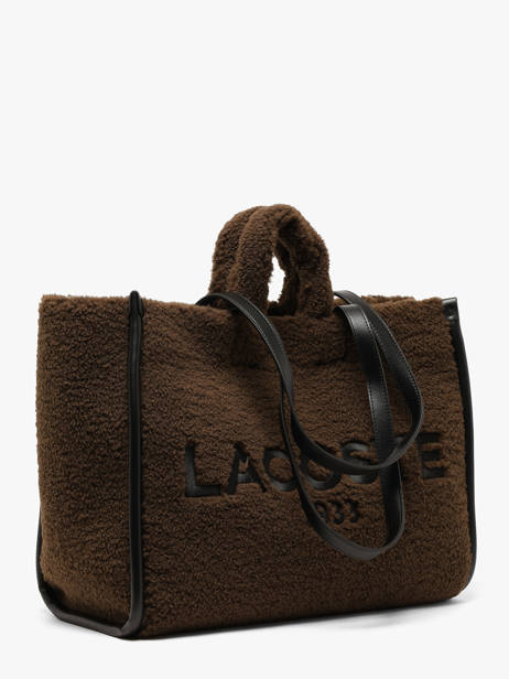 Schoudertas Heritage Lacoste Bruin heritage NF5117HX ander zicht 1