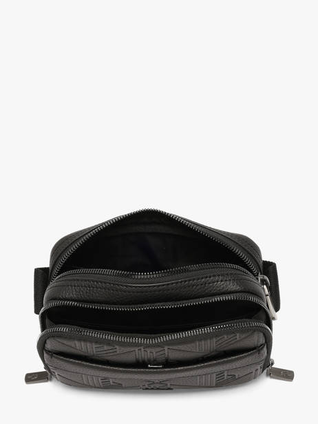 Cross Body Tas Lacoste Zwart megagrain NH5401GB ander zicht 2