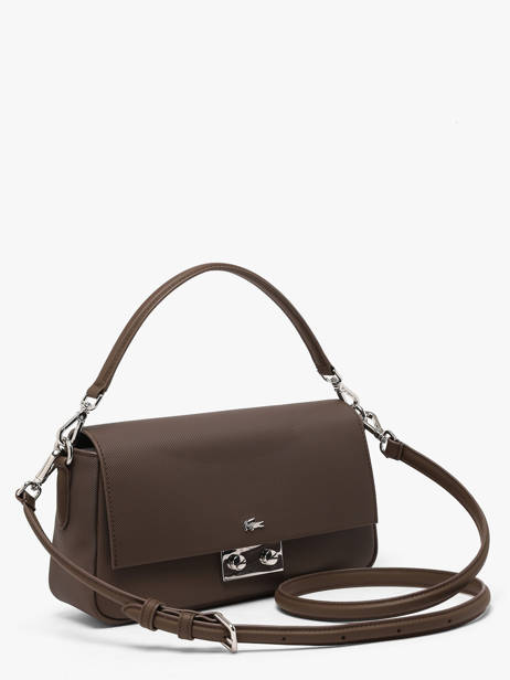 Cross Body Tas Daily City Lacoste Bruin daily city NF5491DZ ander zicht 1