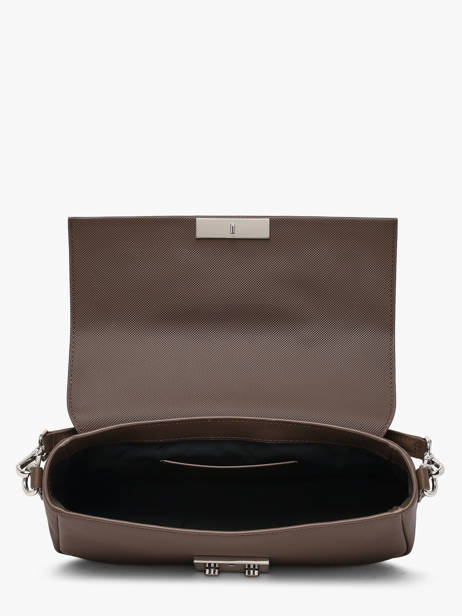 Cross Body Tas Daily City Lacoste Bruin daily city NF5491DZ ander zicht 2